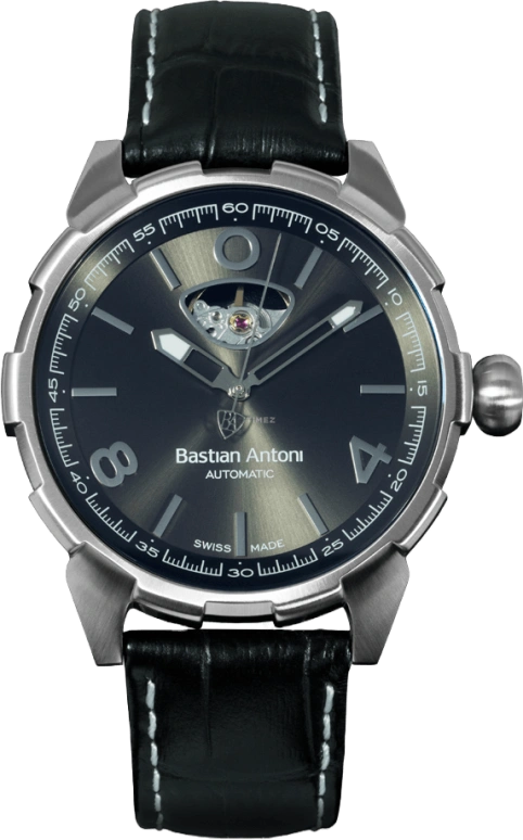 Bastian Antoni Turbulent BA01 STEEL/BLACK - 8719326505886