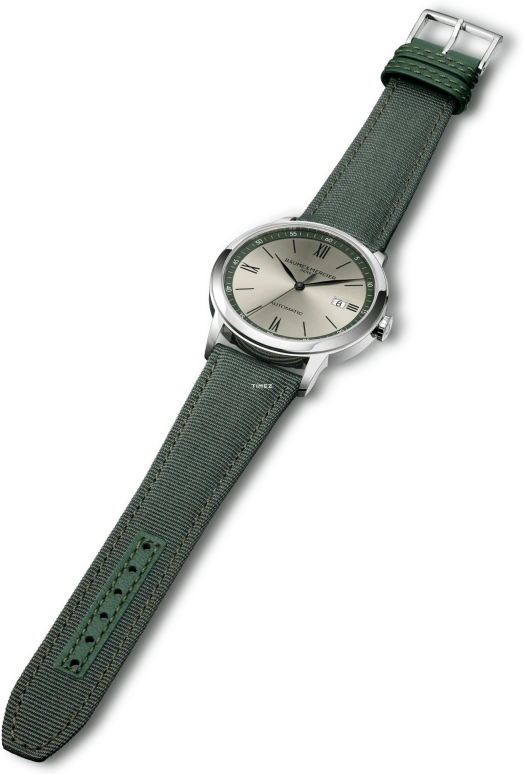 Baume & Mercier,Classima 42mm,42mm,Stainless Steel,Grey,Automatic,Sapphire,Round,10696