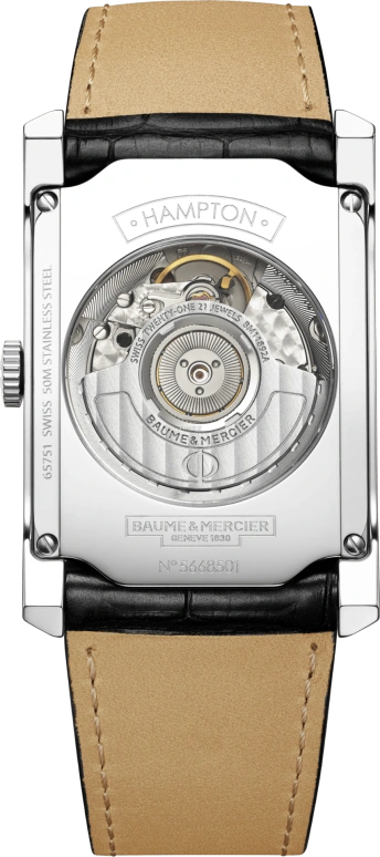 Baume & Mercier,Hampton 47x31mm,47x31mm,Stainless Steel,White,Automatic,Day,42hours,10155
