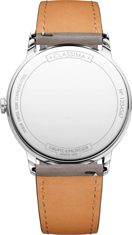 Baume & Mercier,Classima 42mm,42mm,Stainless Steel,Green,Handwound,Day,Sapphire,Crystal Glass,10607