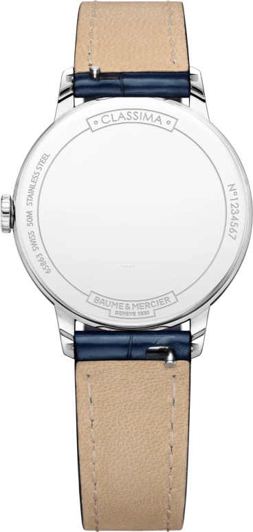 Baume & Mercier,Classima 31mm,31mm,Stainless Steel,Silver White,Quartz,Day,Sapphire,Crystal Glass,10544