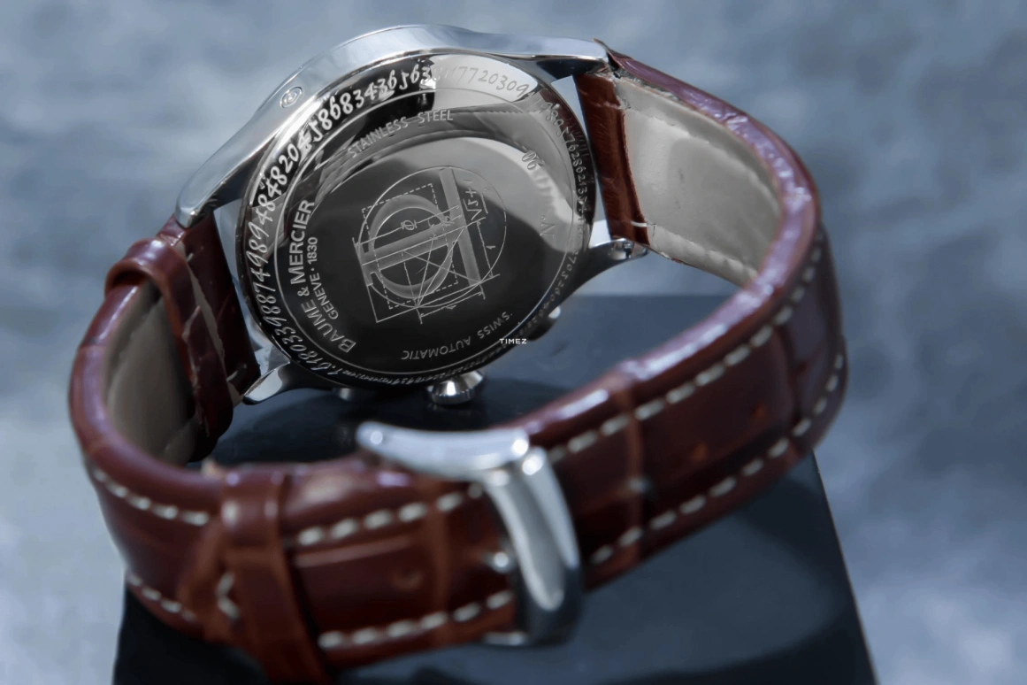 Baume & Mercier,Capeland 38mm,38mm,Stainless Steel,Grey,Automatic,Chronograph,Day,8621