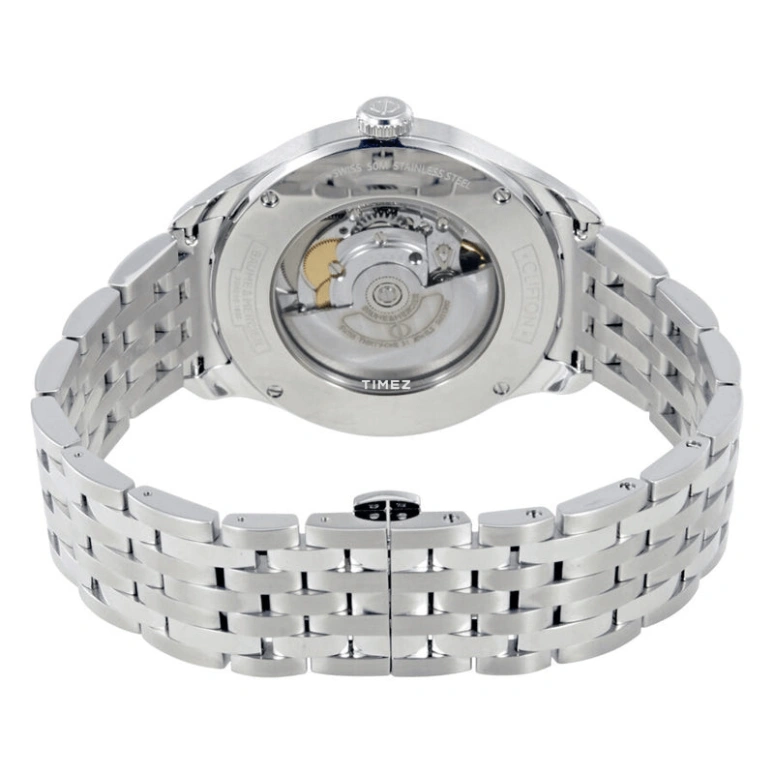 Baume & Mercier,Clifton 41mm,41mm,Stainless Steel,Silver,Automatic,Day,38hours,10141