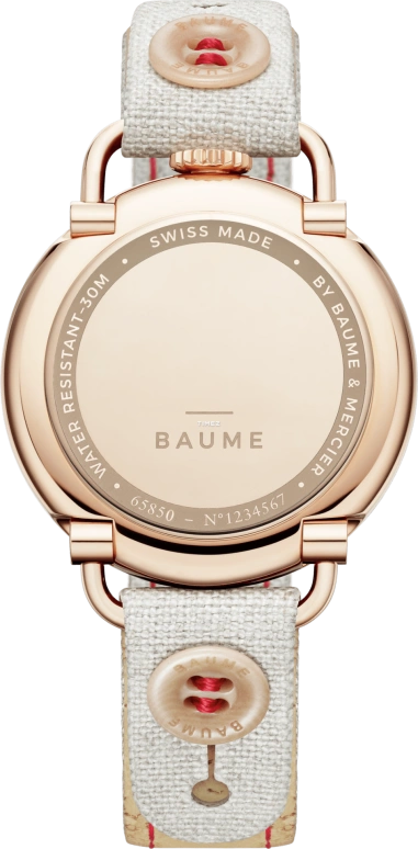 Baume & Mercier,Baume 35mm,35mm,Stainless Steel,White,Quartz,Day,Sapphire,Crystal Glass,10602