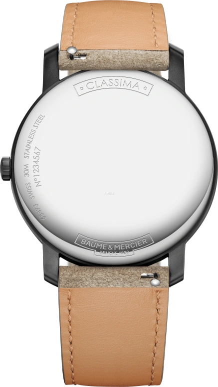 Baume & Mercier,Classima 42mm,42mm,Stainless Steel,Sand,Quartz,Day,Round,10843