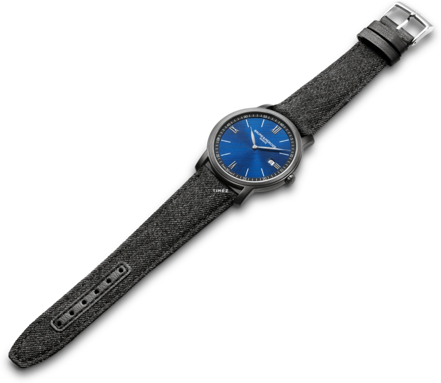 Baume & Mercier,Classima 42mm,42mm,Stainless Steel,Blue,Quartz,Day,Sapphire,Crystal Glass,10780