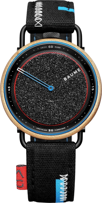 Baume & Mercier,Baume 42.20mm,42.20mm,Aluminium,Black,Handwound,Round,Rose Gold,10653