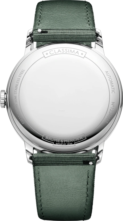 Baume & Mercier,Classima 42mm,42mm,Stainless Steel,Grey,Automatic,Sapphire,Round,10696