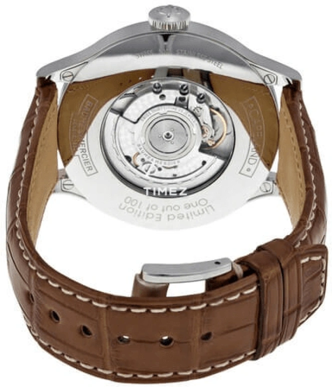 Baume & Mercier,Capeland 44mm,44mm,Stainless Steel,Black,Automatic,Day,World Time,Day / Night Indication,10134