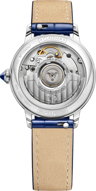 Baume & Mercier,Classima 31mm,31mm,Stainless Steel,White,Automatic,Day,42hours,10808