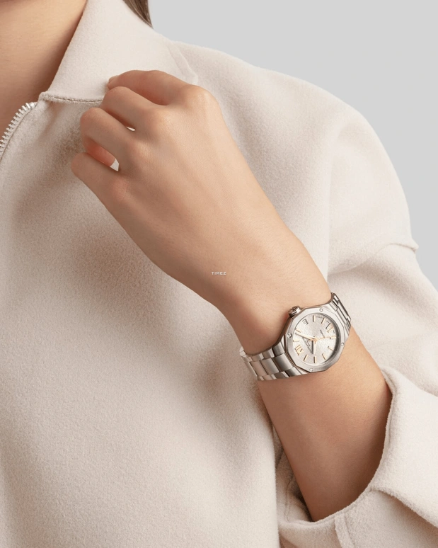 Baume & Mercier,Riviera 33mm,33mm,Stainless Steel,Grey,Automatic,Day,Sapphire,Crystal Glass,10730