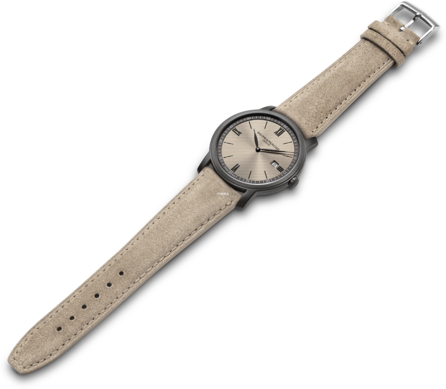 Baume & Mercier,Classima 42mm,42mm,Stainless Steel,Sand,Quartz,Day,Round,10843