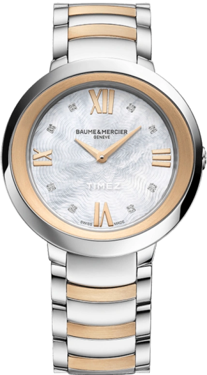 Baume & Mercier,Promesse 34mm,34mm,Stainless Steel,Silver,Quartz,Round,10252