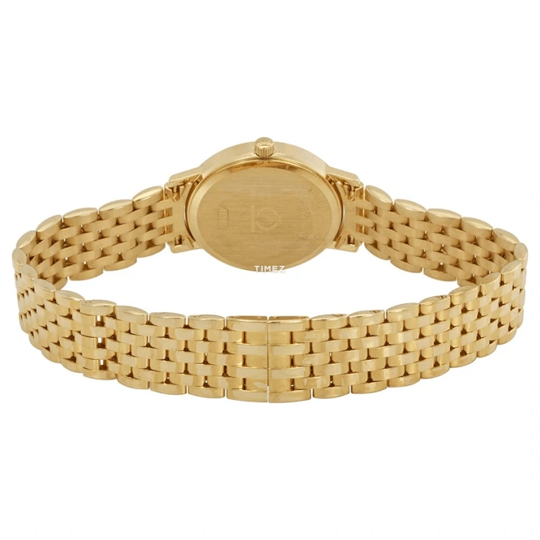 Baume & Mercier,Classima 24mm,24mm,Yellow Gold,White,Quartz,Sapphire,Crystal Glass,Round,8579