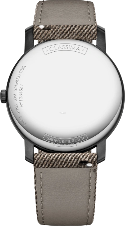 Baume & Mercier,Classima 42mm,42mm,Stainless Steel,Sand,Quartz,Day,Sapphire,10767