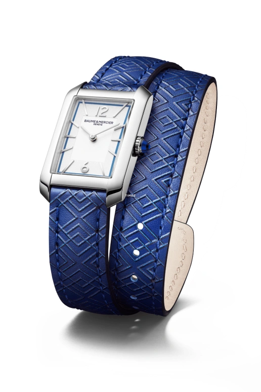 Baume & Mercier,Hampton 22.20x34.90mm,22.20x34.90mm,Stainless Steel,White,Silver,Quartz,Sapphire,Crystal Glass,Rectangular,10629