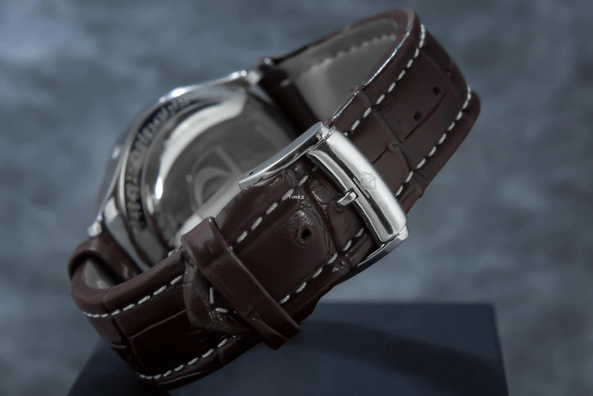 Baume & Mercier,Capeland 38mm,38mm,Stainless Steel,Grey,Automatic,Chronograph,Day,8621