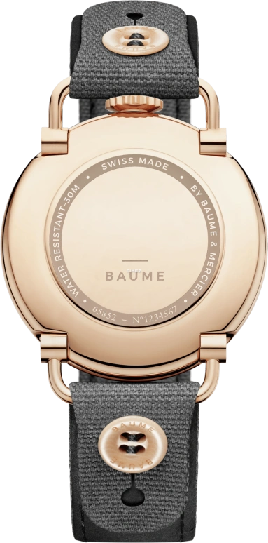 Baume & Mercier,Baume 41x50.74mm,41x50.74mm,Stainless Steel,White,Quartz,Day,Sapphire,Crystal Glass,10600