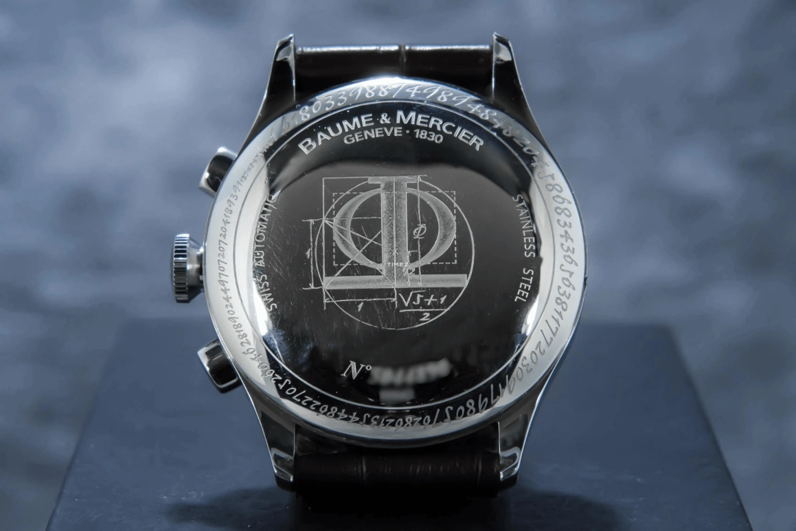 Baume & Mercier,Capeland 38mm,38mm,Stainless Steel,Grey,Automatic,Chronograph,Day,8621