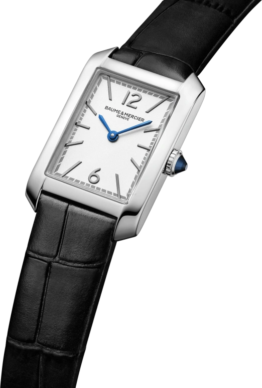 Baume & Mercier,Hampton 35x22mm,35x22mm,Stainless Steel,Silver,Quartz,Rectangular,10795