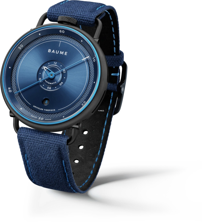 Baume & Mercier,Baume 42mm,42mm,Aluminium,Blue,Automatic,Day,Round,10680