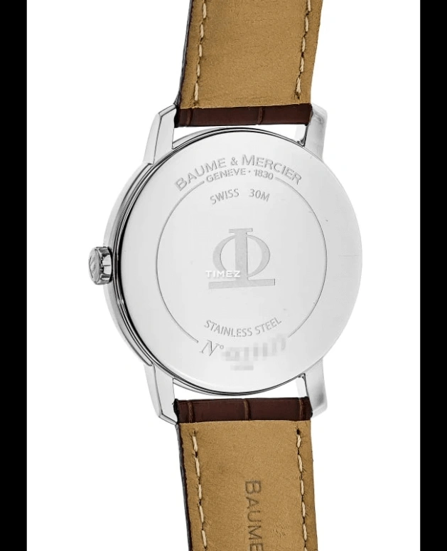 Baume & Mercier,Classima 39mm,39mm,Stainless Steel,White,Automatic,Day,Sapphire,Crystal Glass,8687