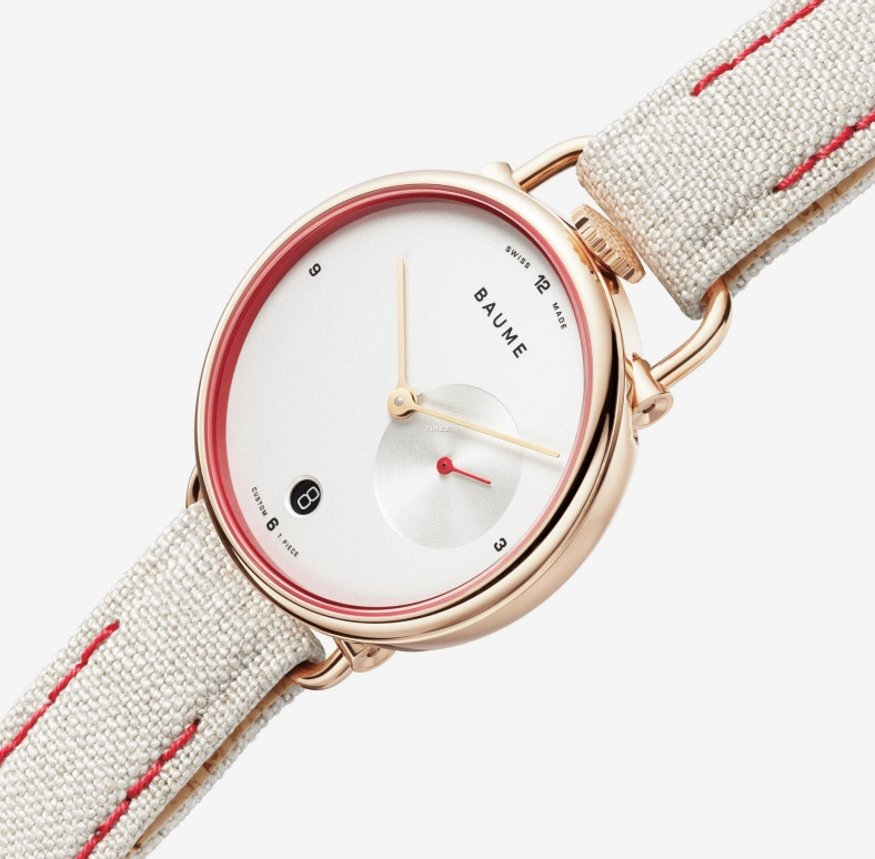 Baume & Mercier,Baume 35mm,35mm,Stainless Steel,White,Quartz,Day,Sapphire,Crystal Glass,10602