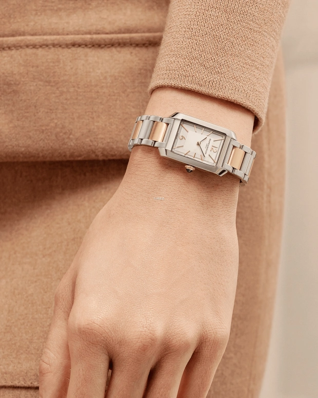 Baume & Mercier,Hampton 22.20x34.90mm,22.20x34.90mm,Stainless Steel,White,Quartz,Sapphire,Crystal Glass,Rectangular,10751