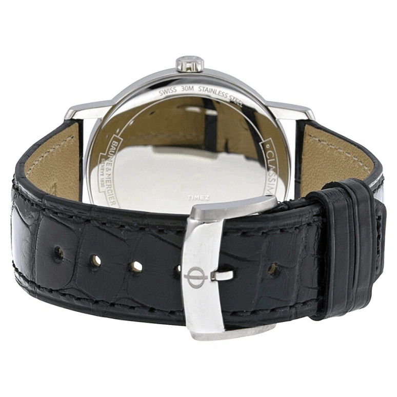 Baume & Mercier,Classima 33mm,33mm,Stainless Steel,White,Quartz,Day,Sapphire,Crystal Glass,10148
