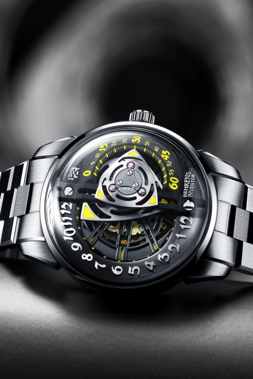 Behrens,Inventor 42mm,42mm,Titanium,Skeleton,Automatic,Day,41hours,BHR022,BHR022-TTIC