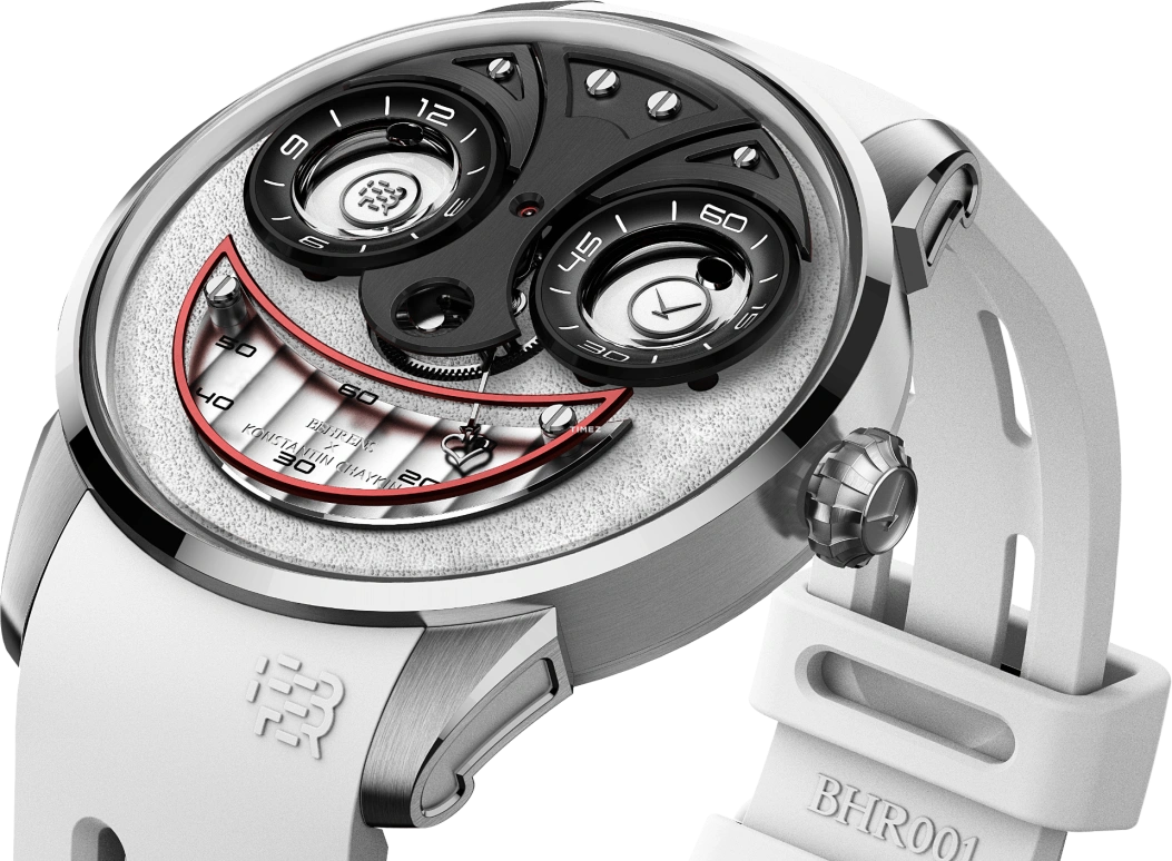 Behrens,Inventor 42mm,42mm,Titanium,Silver White,Automatic,Sapphire,Round,BHR028TI01
