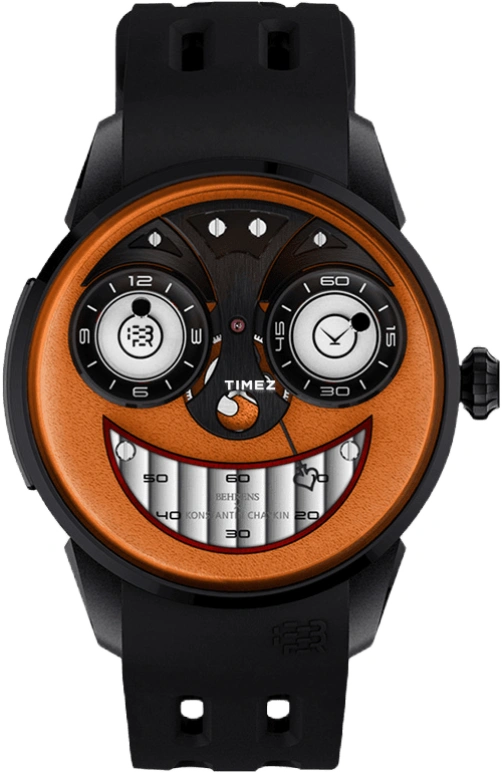 Behrens,Inventor 42mm,42mm,Titanium,Orange,Automatic,In-house Caliber,Sapphire,BHR028TIDLC01