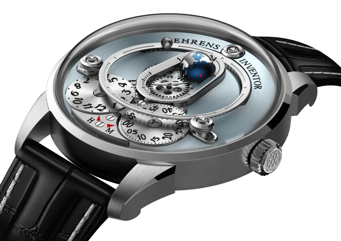 Behrens,Inventor 42mm,42mm,Stainless Steel,Stainless Steel,Blue,Automatic,41hours,Sapphire,BHR020BLUI01