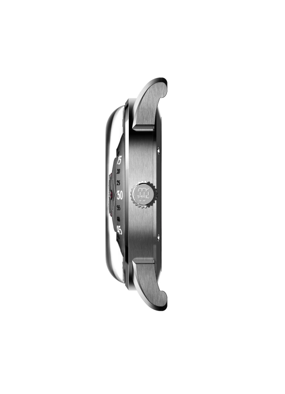Behrens,Inventor 42mm,42mm,Stainless Steel,Black,Automatic,Day,41hours,BHR022BLK02