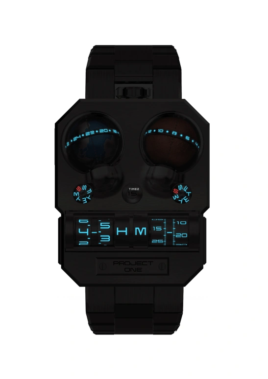 Behrens,Inventor 51mm,51mm,Titanium,Automatic,Date,Day,Dule Time,BHR025TI01