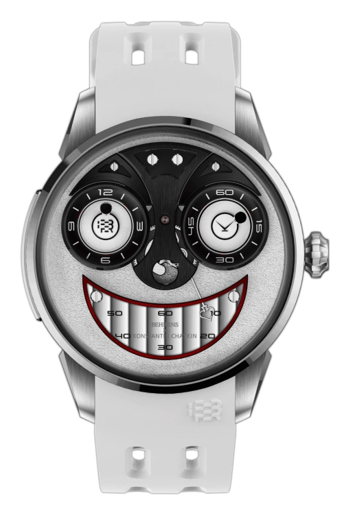 Behrens,Inventor 42mm,42mm,Titanium,Silver White,Automatic,Sapphire,Round,BHR028TI01
