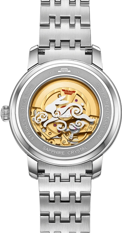 Beijing Watch,Classic 42mm,42mm,Stainless Steel,Silver,Automatic,Date,Day,BG052511