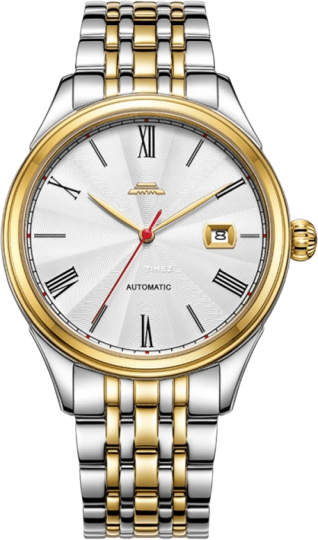 Beijing Watch,Classic 40mm,40mm,Stainless Steel,Silver,Grey,Automatic,Day,Sapphire,BG051509