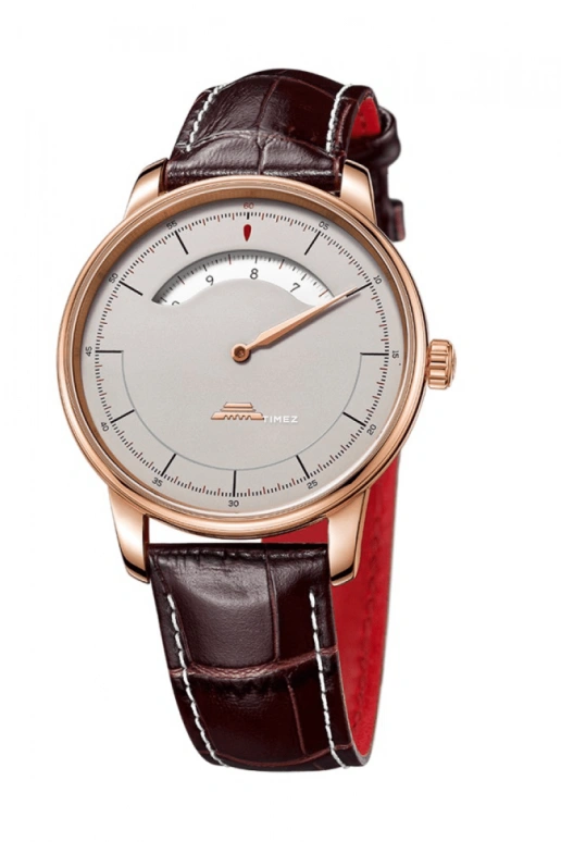 Beijing Watch,Architectural 41mm,41mm,Stainless Steel,Rose Gold,Grey,Handwound,Sapphire,Round,BG030022