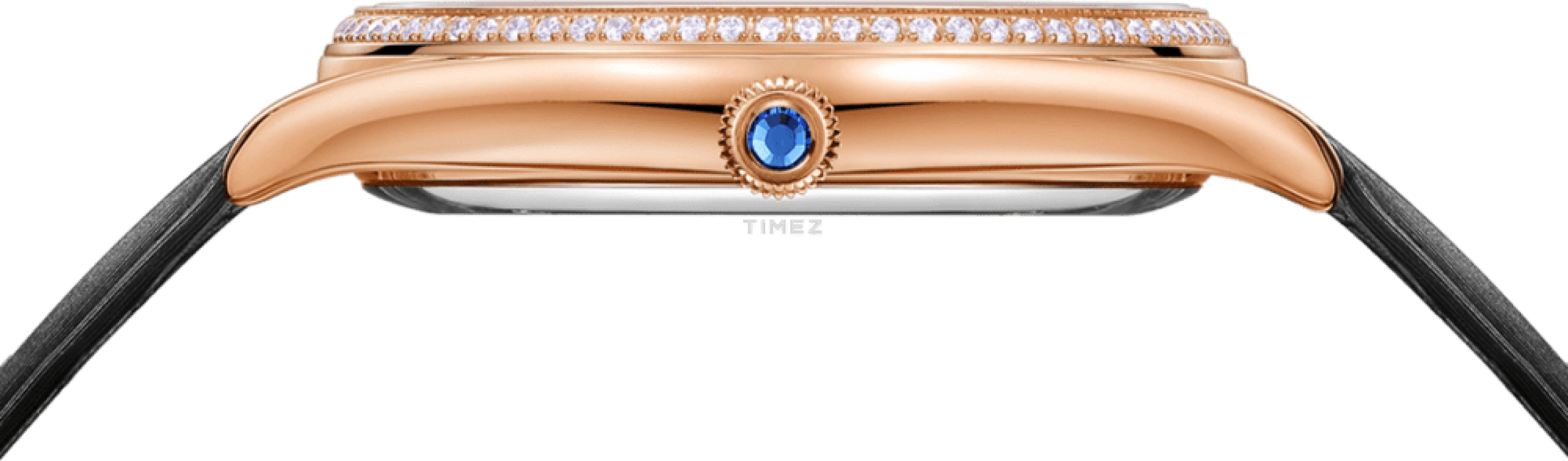 Beijing Watch,Silk Whisper 38mm,38mm,Stainless Steel,Rose Gold,Black,Quartz,Sapphire,Round,BL1100011