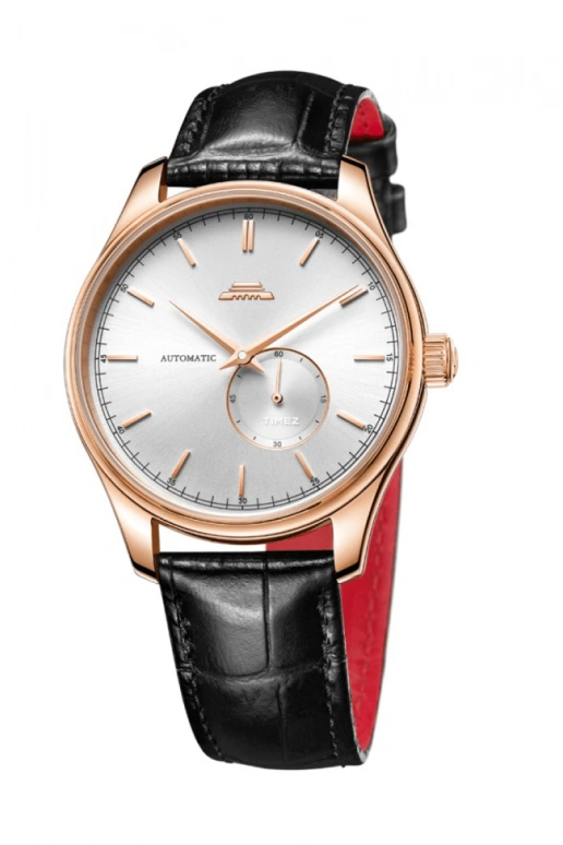 Beijing Watch,Classic 41mm,41mm,Stainless Steel,Rose Gold,Silver,Grey,Automatic,Sapphire,Round,BG100012
