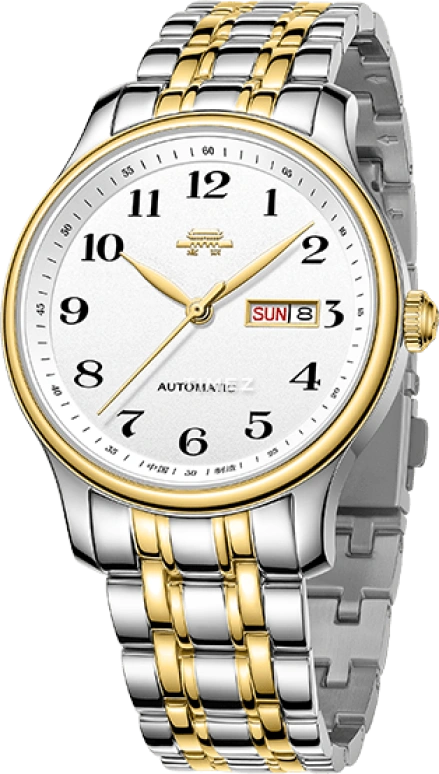 Beijing Watch,Classic 40mm,40mm,Stainless Steel,Silver White,Automatic,Date,Day,BG055003