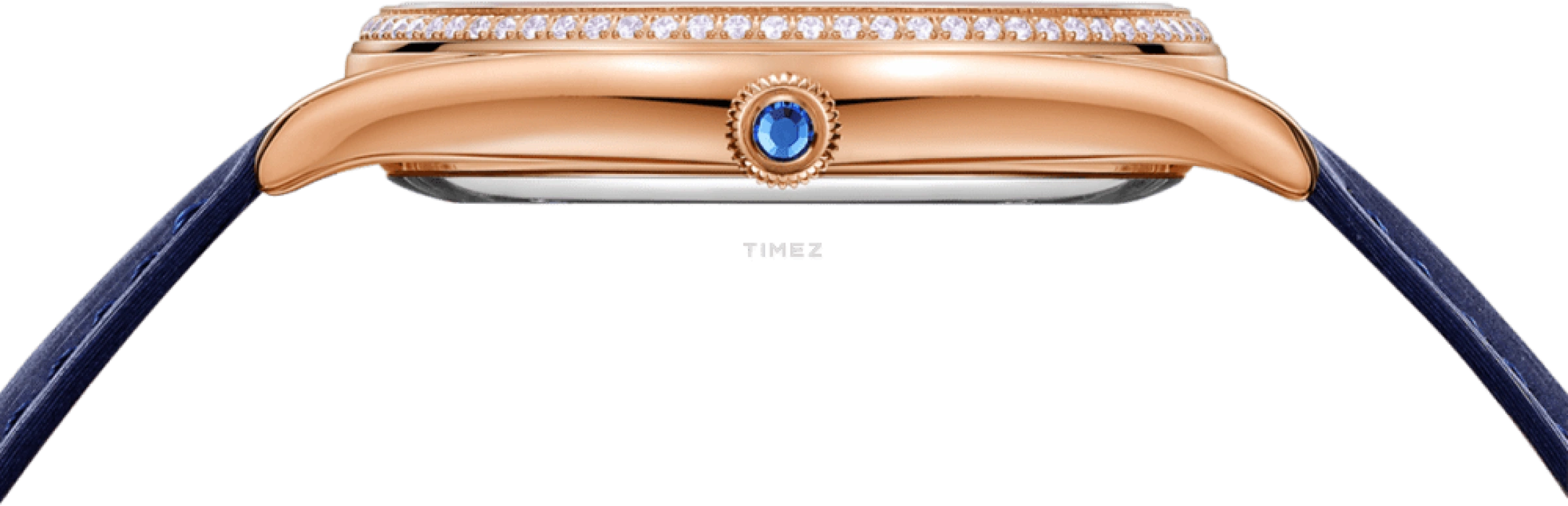 Beijing Watch,Silk Whisper 38mm,38mm,Stainless Steel,Rose Gold,White,Quartz,Sapphire,Crystal Glass,Round,BL110021