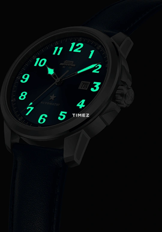 Beijing Watch,Replica 45mm,45mm,Stainless Steel,Black,Automatic,Day,Sapphire,BG580508