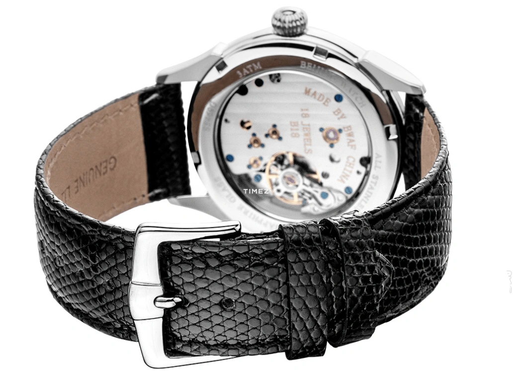 Beijing Watch,Mechanical 38mm,38mm,Stainless Steel,Blue,Handwound,Day,Sapphire,Crystal Glass,B021201404S BLUE