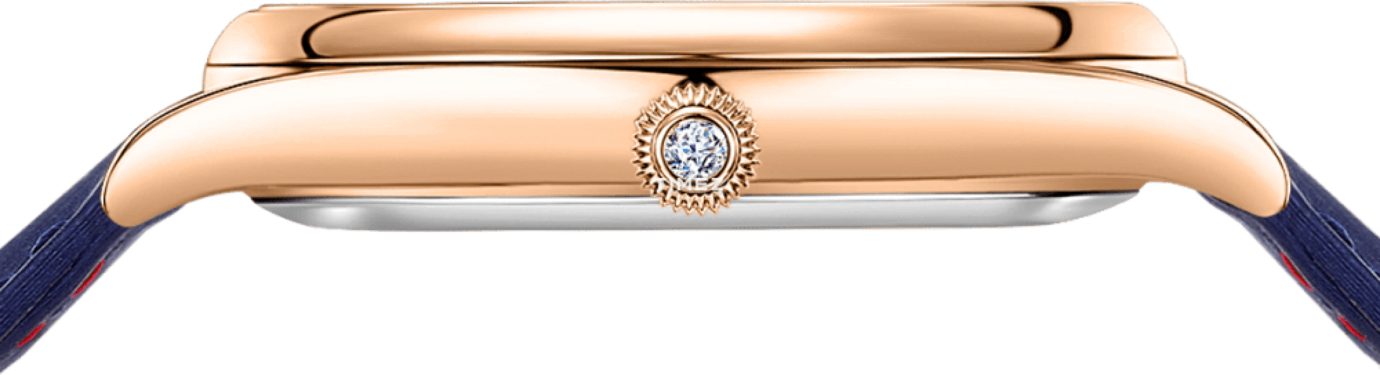 Beijing Watch,Silk Whisper 38mm,38mm,Stainless Steel,Rose Gold,White,Cream,Multi-Color,Quartz,Sapphire,Round,BL110027