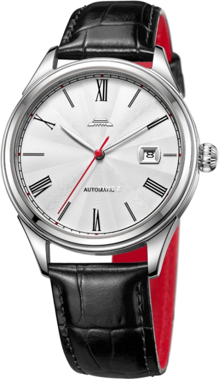 Beijing Watch,Classic 40mm,40mm,Stainless Steel,Silver White,Automatic,Day,Sapphire,BG051508