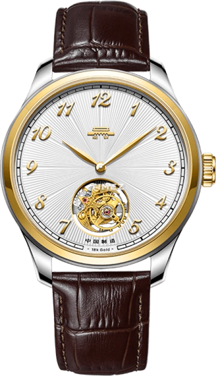 Beijing Watch,Bladelegant 41mm,41mm,Stainless Steel,Silver White,Handwound,Tourbillon,Sapphire,BG081502
