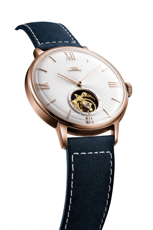 Beijing Watch,Bladelegant 43mm,43mm,Stainless Steel,Rose Gold,White,Handwound,Tourbillon,Sapphire,BG080013