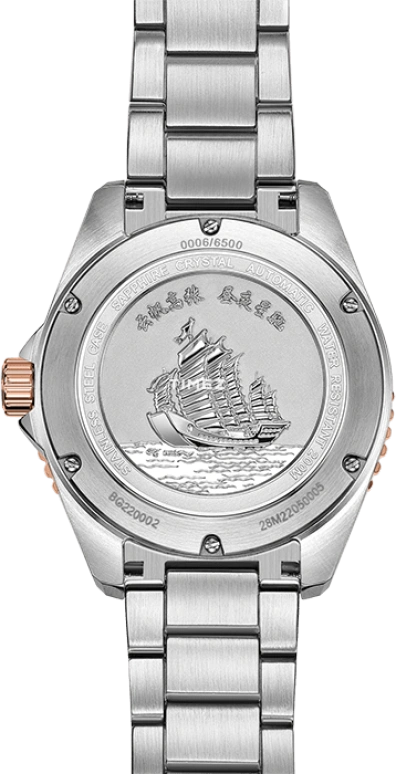 Beijing Watch,Expedition 42mm,42mm,Stainless Steel,Black,Automatic,Day,Sapphire,BG220002